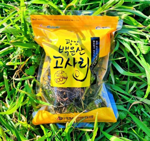 전라남도 광양산 100g 건고사리: 깊은 맛을 즐기다