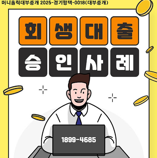 머니홀릭에서 제공하는 개인회생자대출 금리 비교표